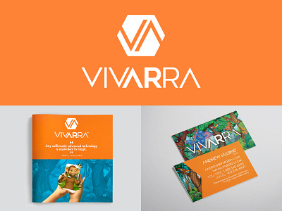 VIVARRA Augmented Reality Logo