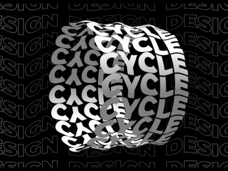 Cycle design animation design designer motion motion design motion graphics social media vector