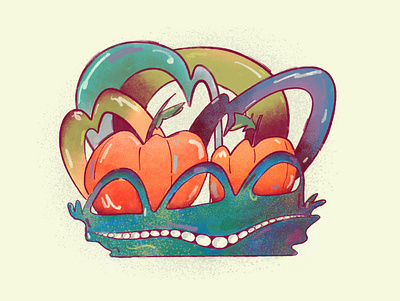 Tomatoes artwork design illustration