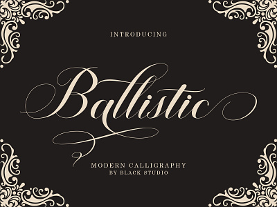 Ballistic Script calligraphy calligraphy font calligraphy modern card casual clothes font lattering logo lovely modern modern script script swash wedding