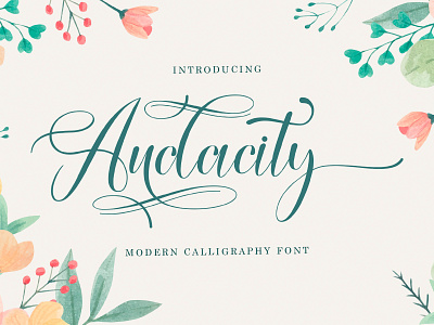 Audacty Script beautiful bundle calligraphy calligraphy font calligraphy modern card casual font lattering logo modern script wedding