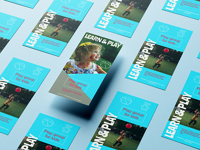 Play group Leaflet brand brand design branding branding design business design flyer flyer design flyers leaflet leaflet design