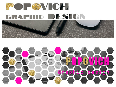 Design of a social media header