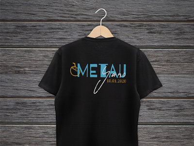 Metau t-shirt design 2 branding branding design graphic design illustration illustrator logo t shirt t shirt design t shirt illustration t shirt mockup t shirts typography vector