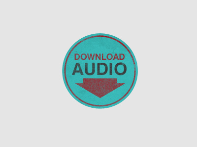 Download Audio Button button download gritty grunge red turquoise