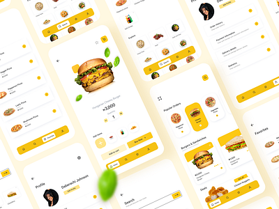 Food Ordering/Delivery app app app design application art behance daily ui dailyui design dribbble flat foodapp isometry mobile ui ui design uiux uiuxdesign ux uxui