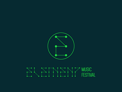 Element Music Fest Re-Brand branding identity logo design typography