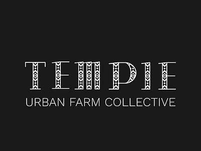 Urban Farm - Unused Concept identity logo design typography