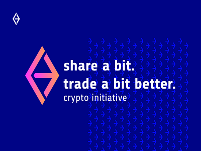 Crypto Initiative branding cryptocurrency identity logo logo design
