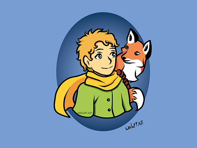 le petit Prince design illustration