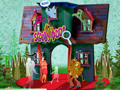 Scooby Thematic Event concept decoration for holidays layout presentation production storyboard xmas