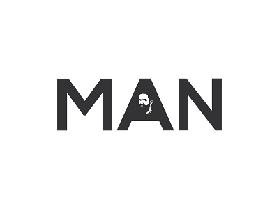Man Face Logo branding design illustration logo man logo minimal ux vector vectorart