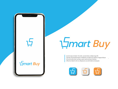 Smart Buy Logo app logo app logo design brand branding buy logo cart icon s cart logo coloring logo design icon illustration logo logotype minimal shop logo shopping app vector wordmark buy logo wordmark logo