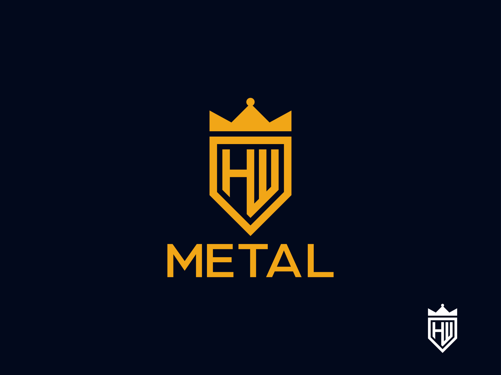 Monogram Initials, HW Logo – Elegant Quill