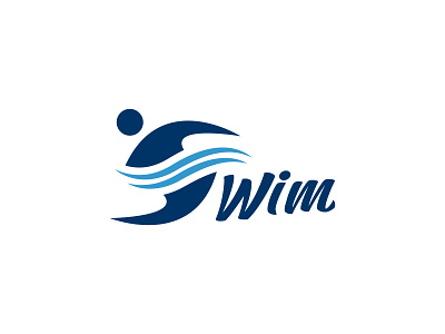 Swim Logo 3d animation branding coloring logo design graphic design illustration logo minimal motion graphics swim logo swim wordmark logo typography ui ux vector wordmark logo