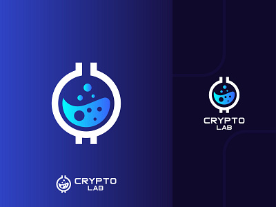 Crypto Lab logo design