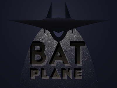 Latenight vector playtime bat bat plane batman batplane plane