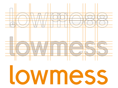 [WIP] lowmess Wordmark v2