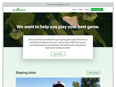 AZ Golf Gurus Homepage