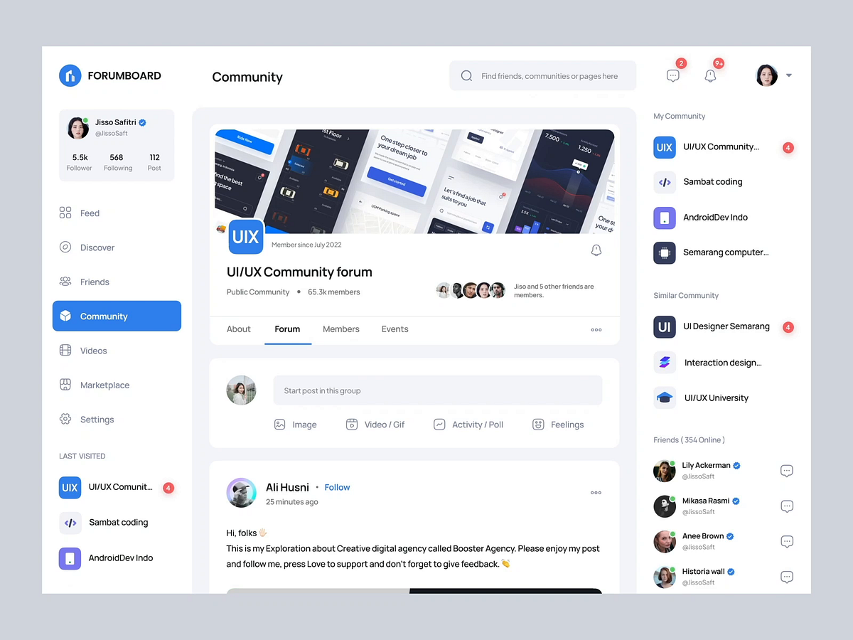 Browse thousands of Forum images for design inspiration | Dribbble