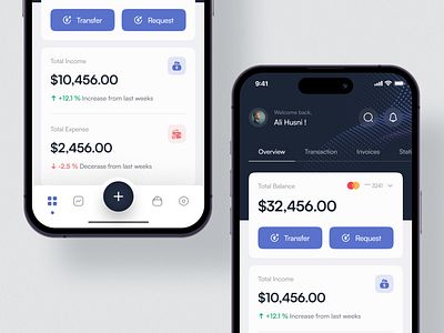 Finance Mobile App Design - Fincan.io by Ali Husni for Pickolab Studio ...