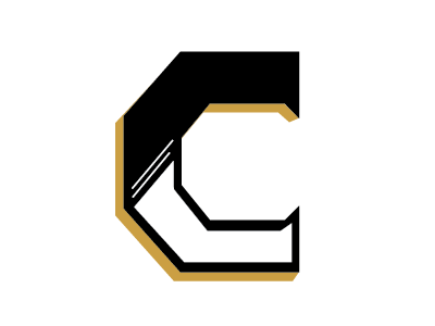 The Letter C fashion icon logo typography