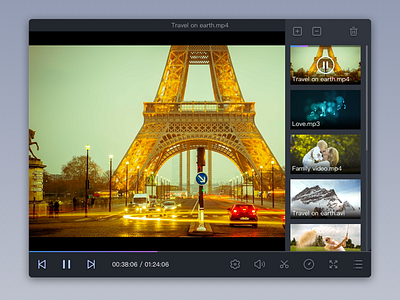 Video Player mac player ui video