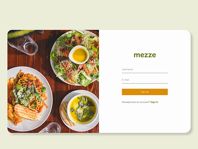 Daily UI 001 - Sign Up dailyui dailyui 001 design ui