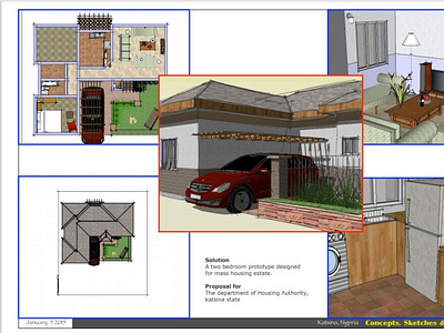 Dcap Architecture branding design illustration