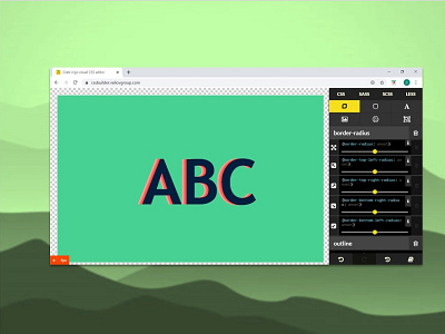 Learn ABC before you can advance ! abc green learning typography