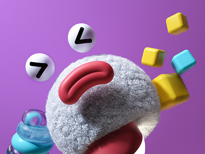 Plush Toy |  Illustration 3D