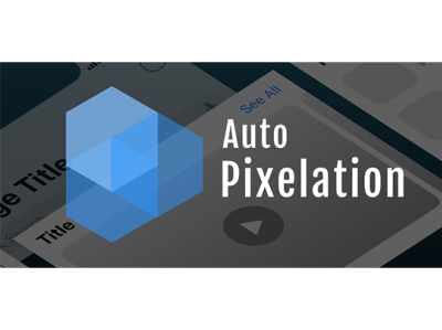 Pixelation logo app design logo web