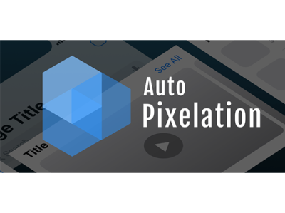 Pixelation logo