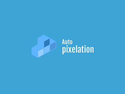 Pixelation Logo ver2 design logo vector web