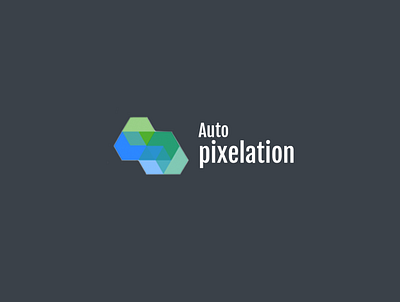 Pixelation Logo ver3 design logo ui web