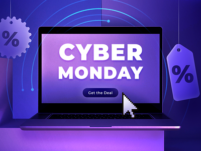 Get FLAT 75% OFF on Ruttl Lifetime Plans this Cyber Monday! 💻 3d animation blackfriday branding collaboration computer cybermonday graphic design illustration logo motion graphics productivity purple red ruttl ui