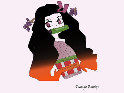 Nezuko vector-art