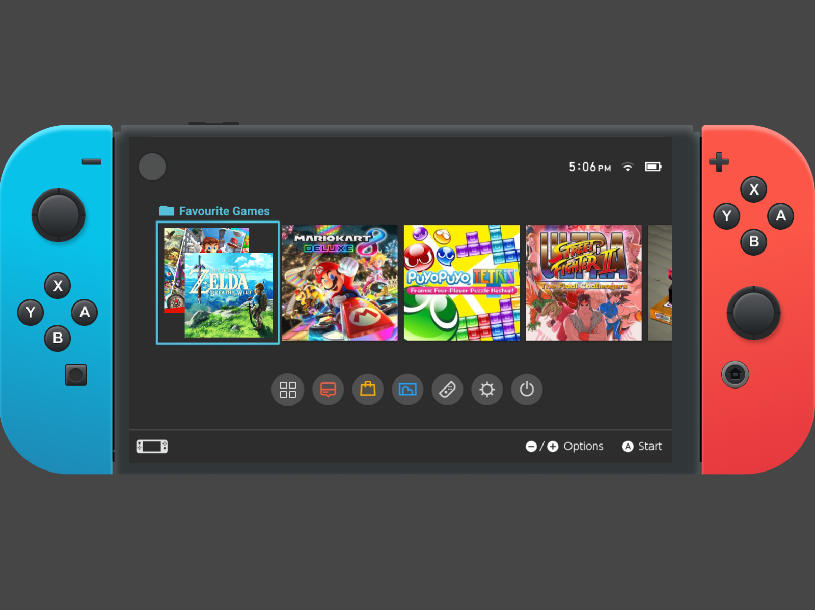 Nintendo Switch - Basic UI/UX Improvements I By Luke Frayling On Dribbble