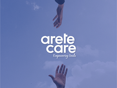 Arete Care Logo branding design flat icon logo minimal vector