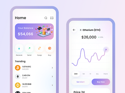 Crypto App Concept