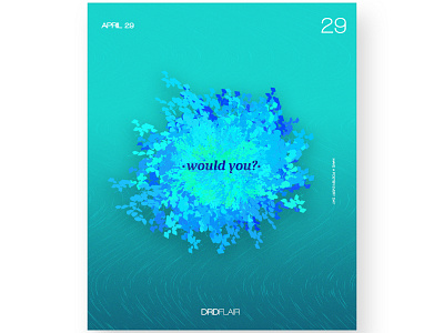Would you? - 29 art design drdflair everydays graphic illustration minimal poster poster a day project