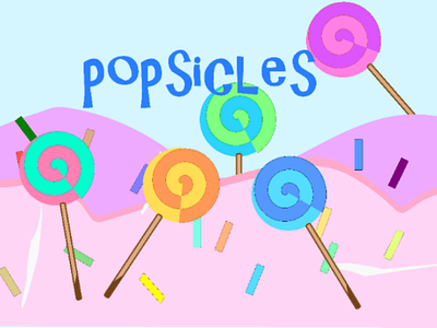 Popsicles illustrations popsicles