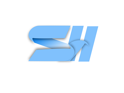 Logo with Initials app art branding design illustration logo ui ux