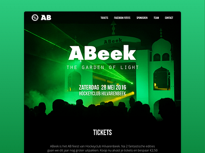 Abeek responsive website