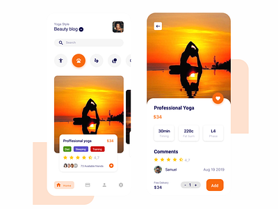 Fitness App Idea app concept fitness idea mockup