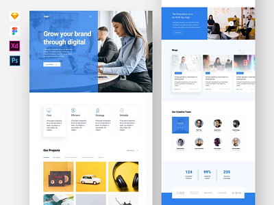 Digital Agency Website Template