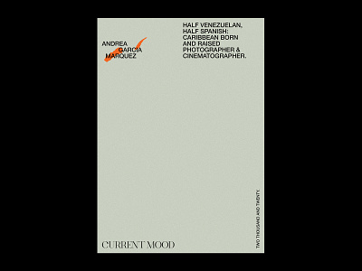 Andrea García Marquez – Visual Identity. artwork branding design graphic design letterhead logo minimal photographer photographer logo typography
