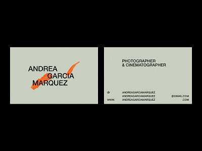 Andrea García Marquez – Visual Identity.