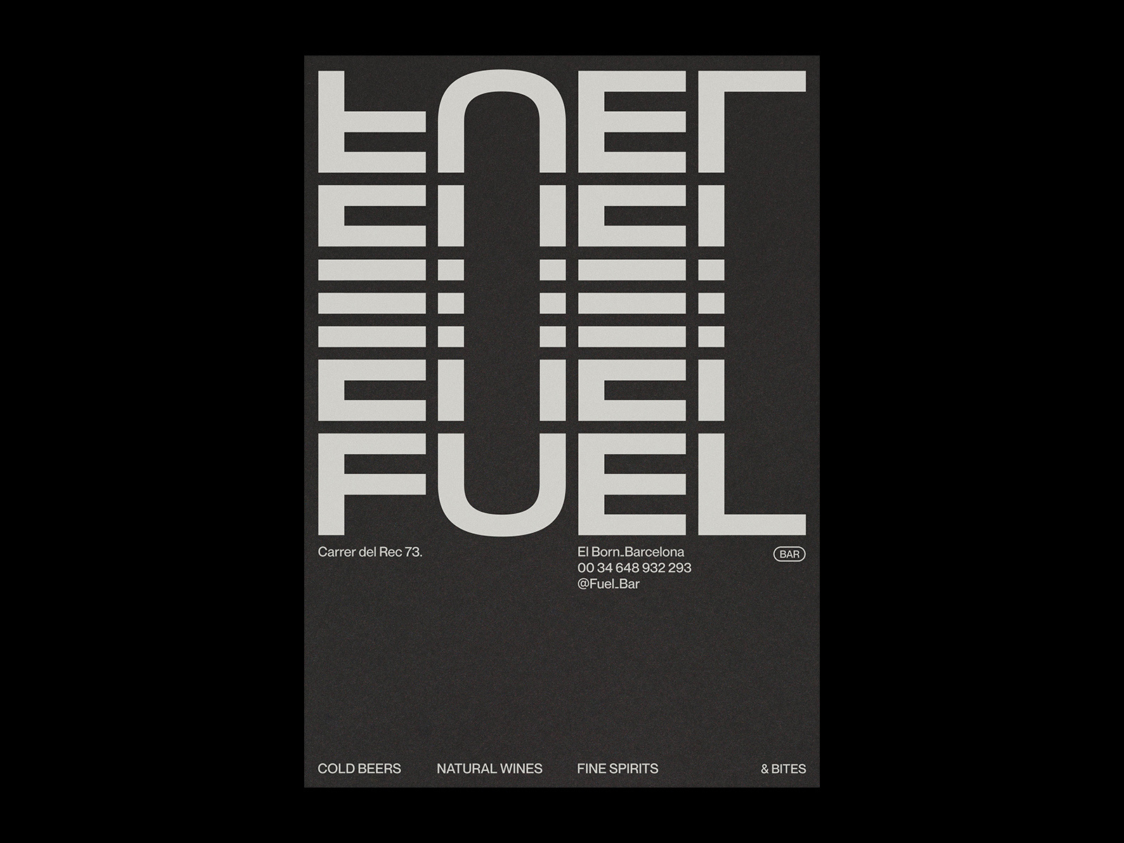Fuel Bar Visual Identity. by Gabriela Hernández on Dribbble