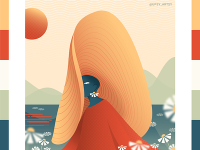 Color palette challenge '20 - Vector Illustration design digital illustration figma figmadesign flatillustration illustration summertime sunset tropical vector illustration